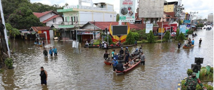 569 Orang Meninggal Akibat 2404 Bencana Alam di Indonesia